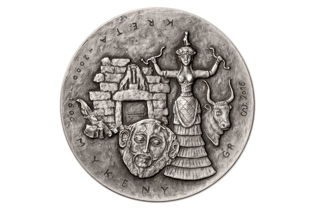 Stříbrná mince Poklady starých civilizací IV. SK standard (ČM 2023)  