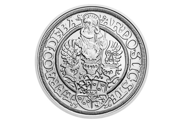 Stříbrná medaile Historie ražby mincí, Seifertovi dětem - Replika tolaru (ČM 2020)