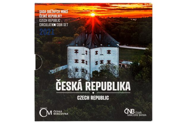 Sada oběžných mincí ČR - Česká republika provedení sady standard (ČNB 2021)