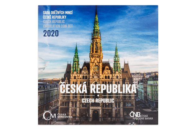 Sada oběžných mincí ČR - Česká republika provedení sady standard (ČNB 2020)