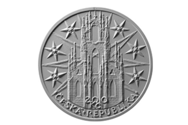 Stříbrná mince 200 Kč - 300. výročí úmrtí Jana Blažeje Santiniho - Aichela standard (ČNB 2023)