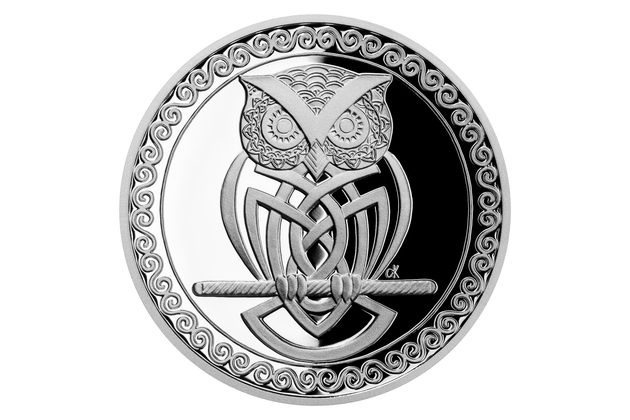 Stříbrná medaile Sova moudrosti proof (ČM 2022) 