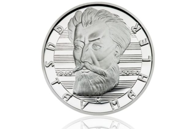 Stříbrná medaile Gustav Mahler provedení proof (ČM 2010)