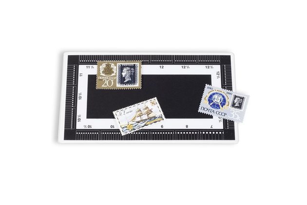 Zoubkoměr - klíč k určování ozubení poštovních známek