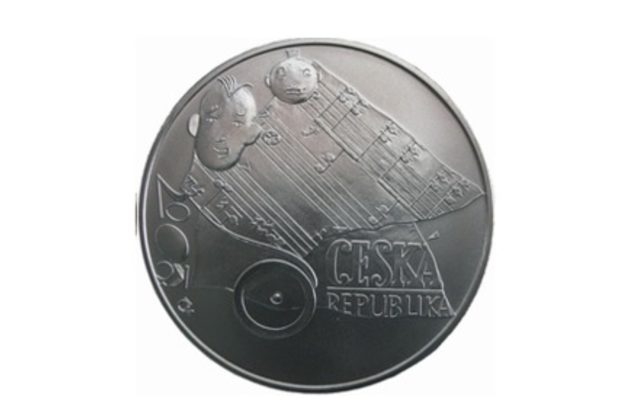 Stříbrná mince 200 Kč - 100. výročí narození Jaroslava Ježka provedení standard (ČNB 2006)