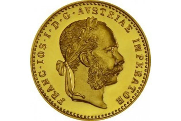 Zlatá investiční mince Jednodukát 