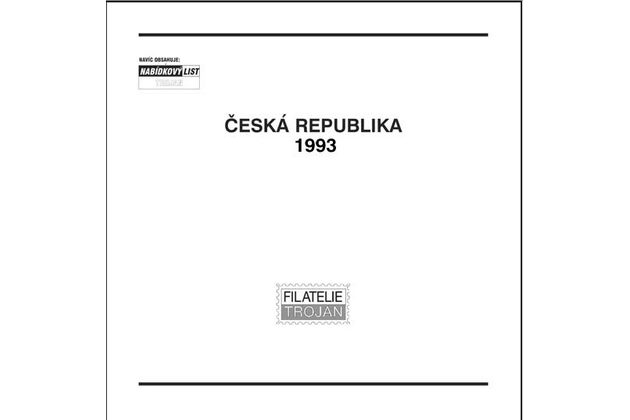 Album na známky ČR z r. 1993