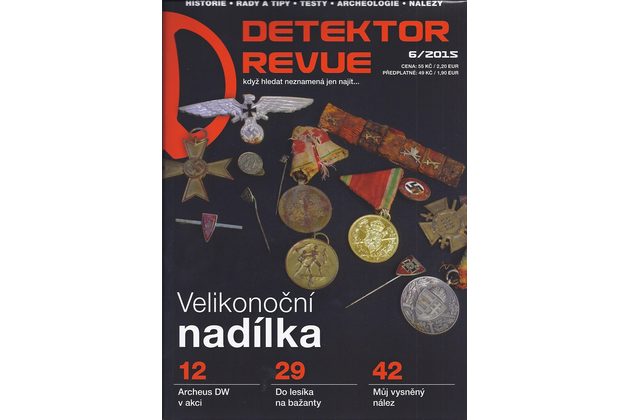 Časopis - Detektor revue č.6/15