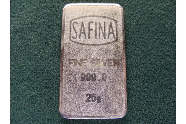 Stříbrný investiční slitek Safina OKD - 25g